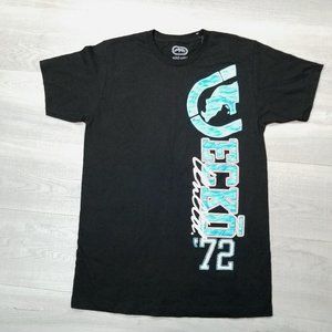 Ecko Unltd '72  Men T-Shirt Charcoal Heather Blue design Graphic T